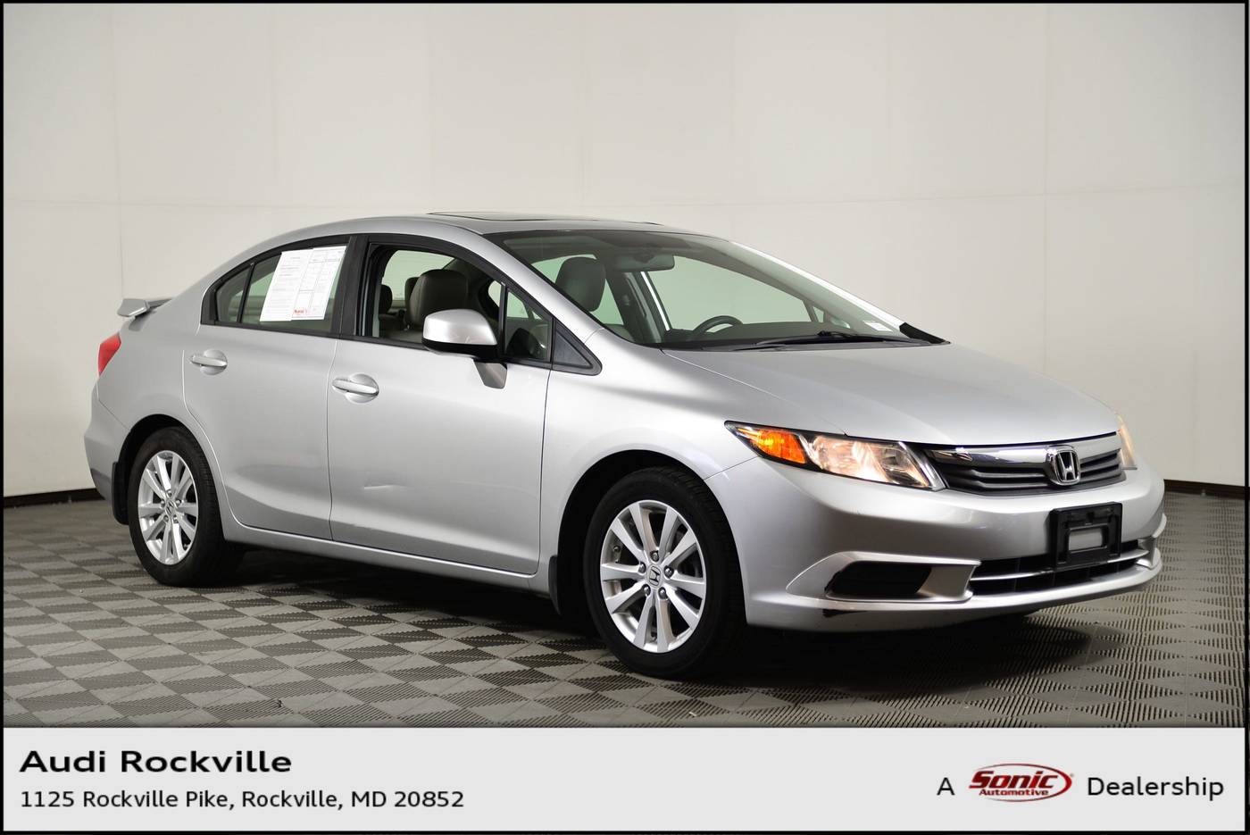 2012 Honda Civic EX-L — Sedan — 138,371 mi — Rockville, MD