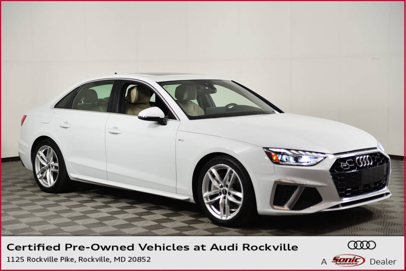 2021 Audi A4 S line Premium Plus — Sedan — 30,224 mi — Rockville, MD