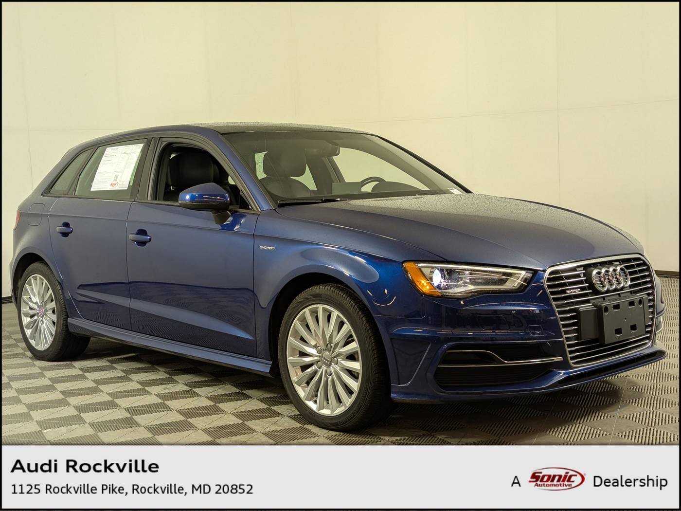 2016 Audi A3 e-tron Premium — Hatchback — 44,871 mi — Rockville, MD