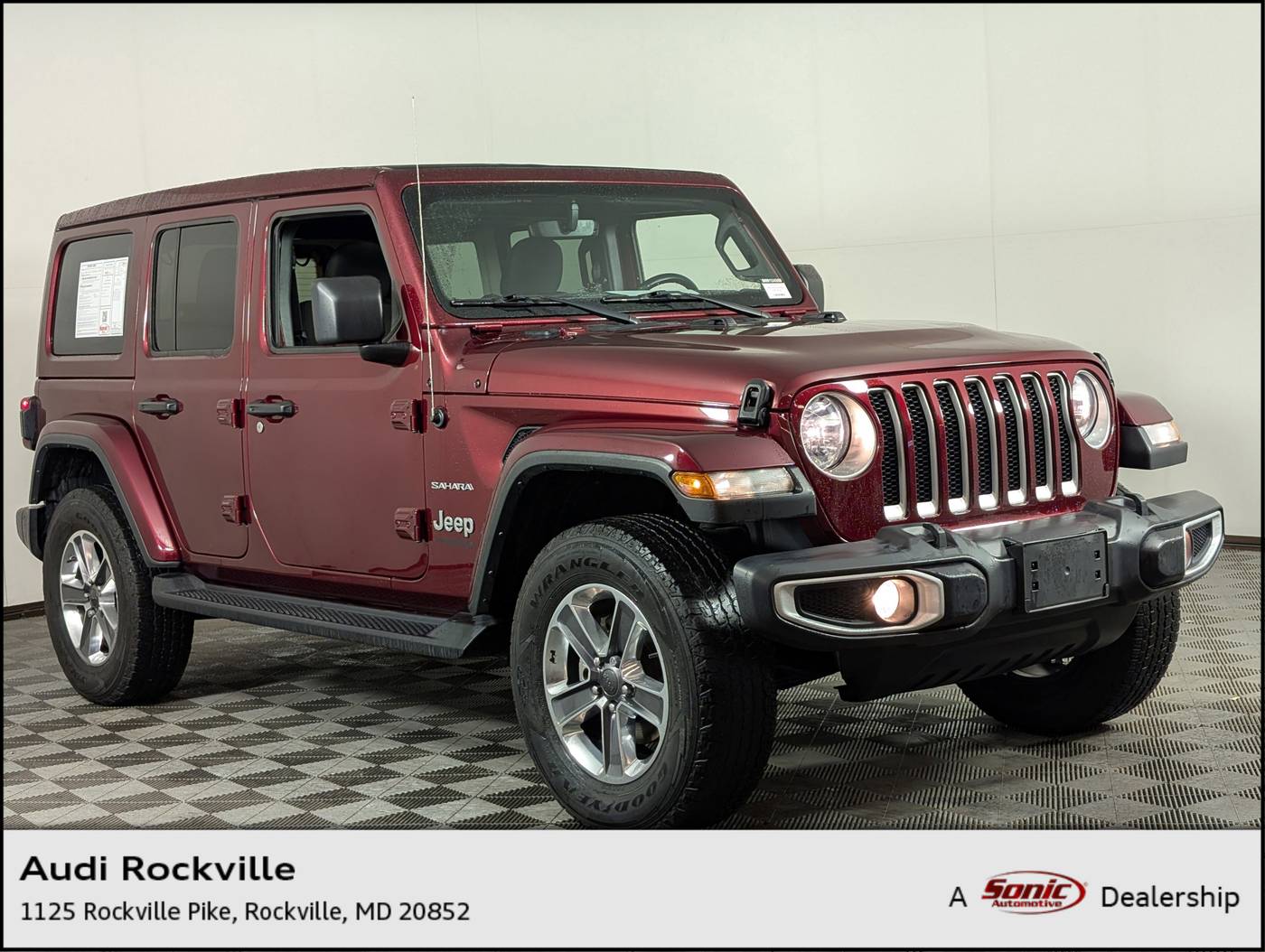 2022 Jeep Wrangler Sahara — SUV — 29,327 mi — Rockville, MD