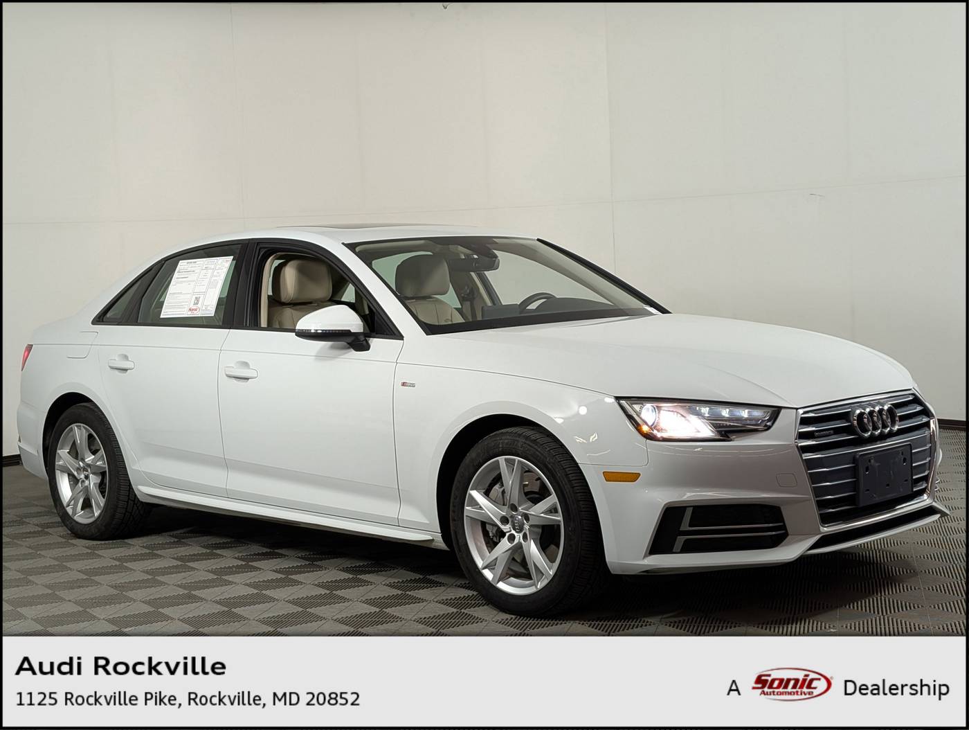 2018 Audi A4 Premium — Sedan — 89,435 mi — Rockville, MD