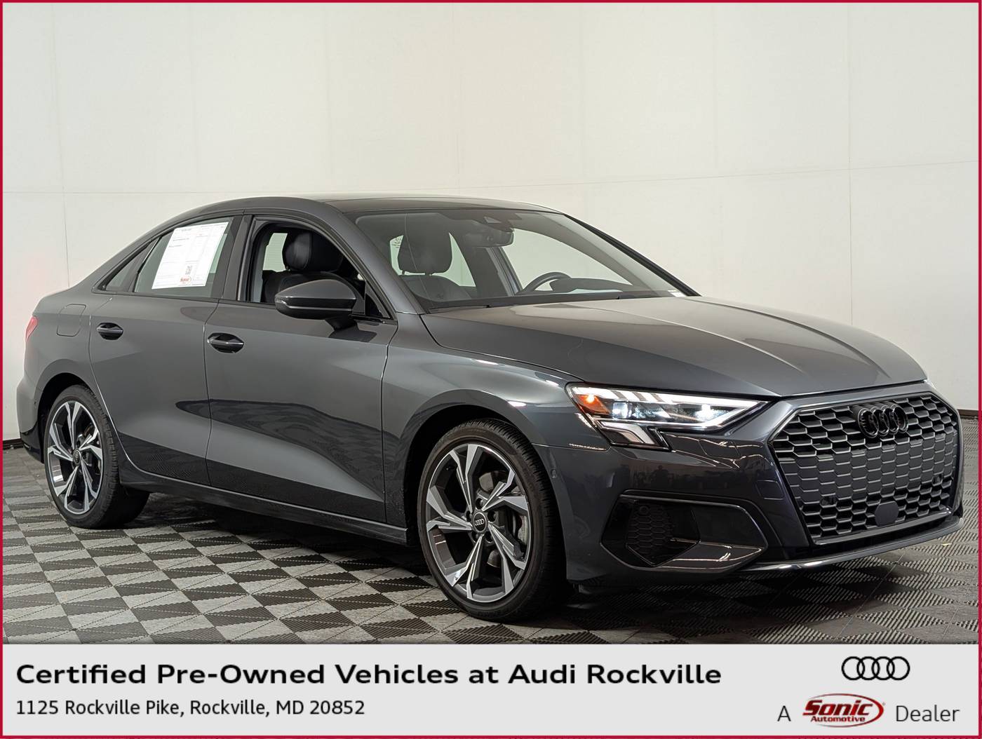 2023 Audi A3 Premium — Sedan — 18,655 mi — Rockville, MD