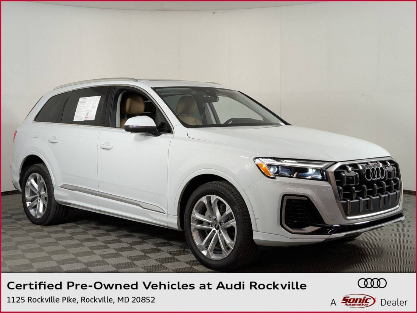 2025 Audi Q7 Premium Plus — SUV — 11,787 mi — Rockville, MD