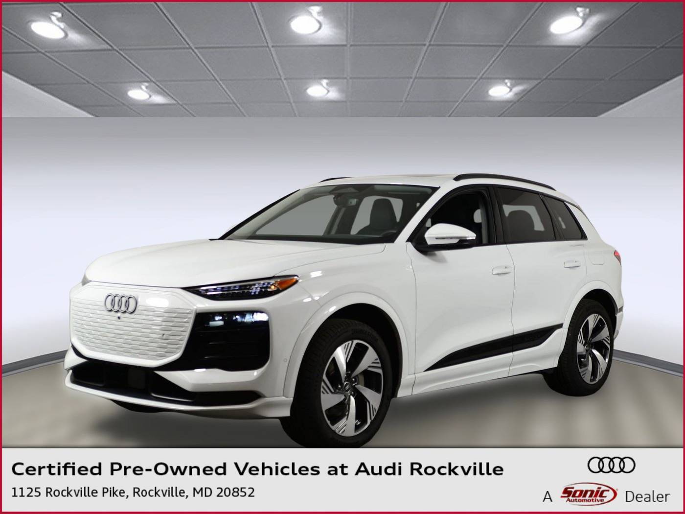 2025 Audi Q6 e-tron Premium Plus — SUV — 6,057 mi — Rockville, MD