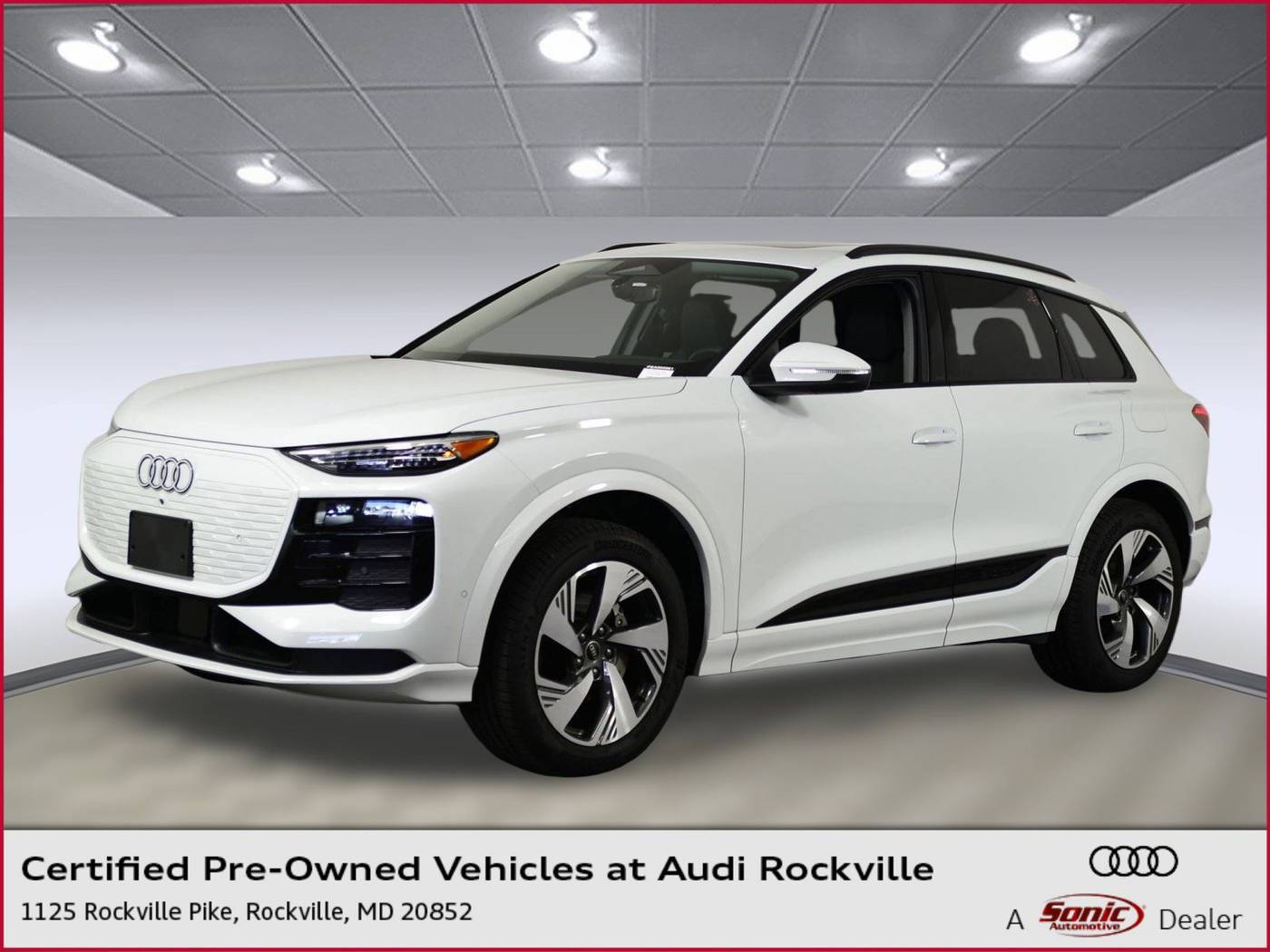 2025 Audi Q6 e-tron Premium Plus — SUV — 5,523 mi — Rockville, MD