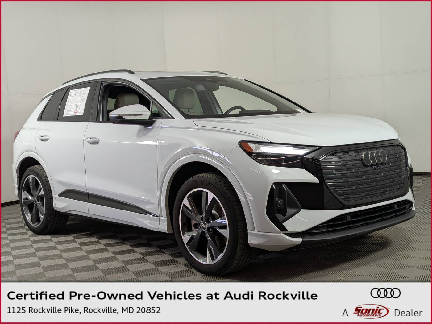 2024 Audi Q4 e-tron Premium — SUV — 9,080 mi — Rockville, MD