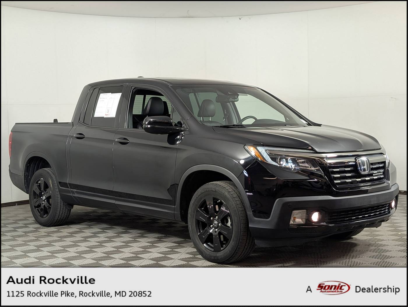 2019 Honda Ridgeline Black Edition — Pickup Truck — 57,455 mi — Rockville, MD