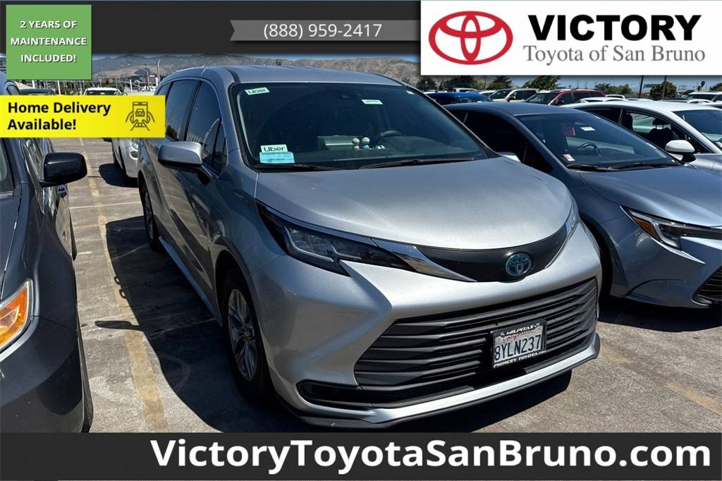 2021 Toyota Sienna LE — Minivan — 334,327 mi — San Bruno, CA