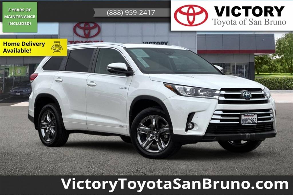2019 Toyota Highlander Hybrid Limited Platinum — SUV — 69,097 mi — San Bruno, CA