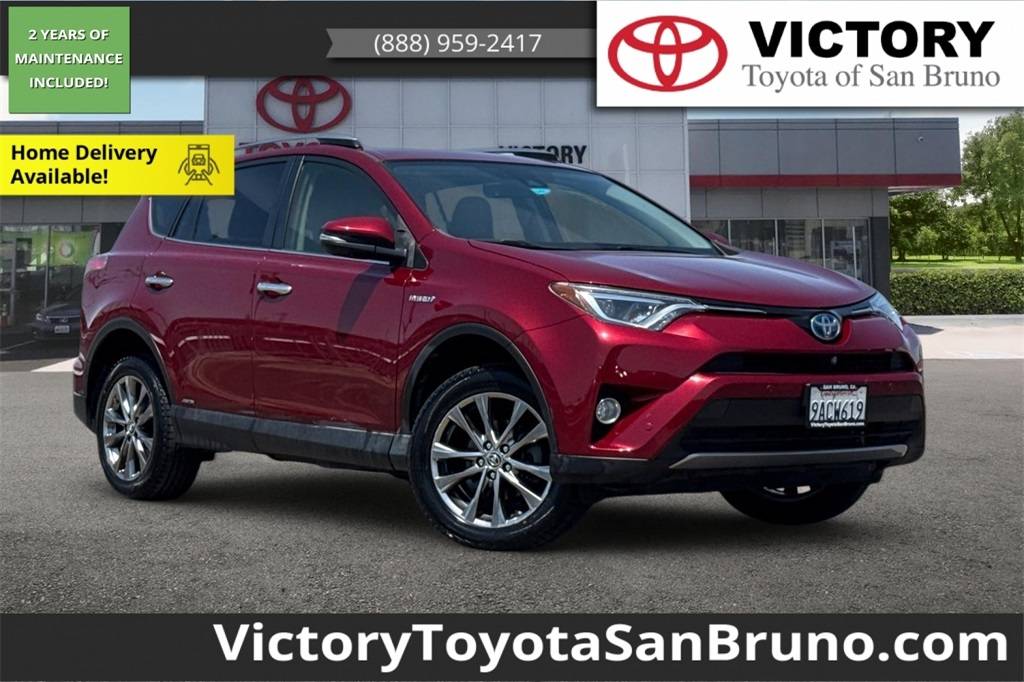 2018 Toyota RAV4 Hybrid Limited — SUV — 53,934 mi — San Bruno, CA