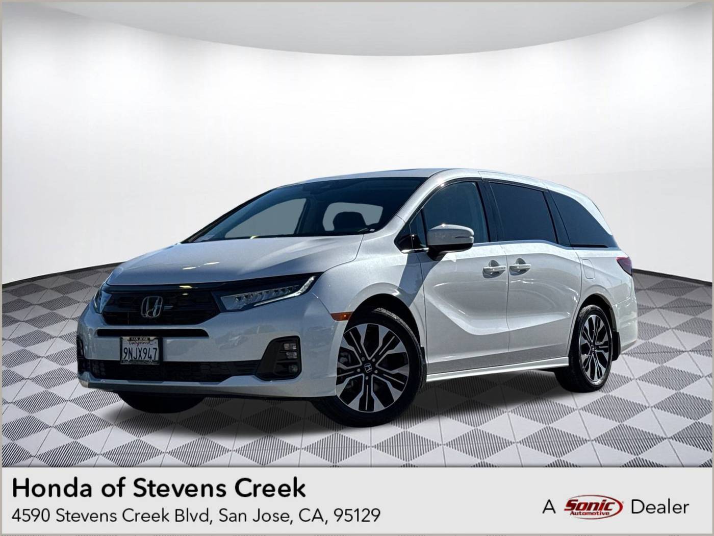 2025 Honda Odyssey Elite — Minivan — 16,500 mi — Santa Clara, CA