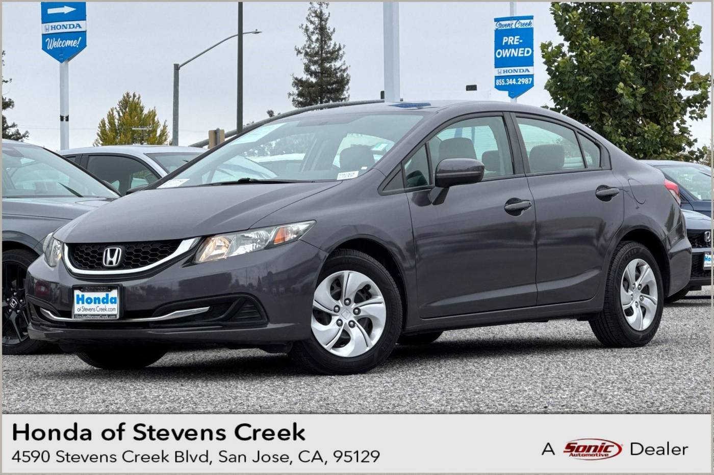 2015 Honda Civic LX — Sedan — 183,203 mi — Santa Clara, CA