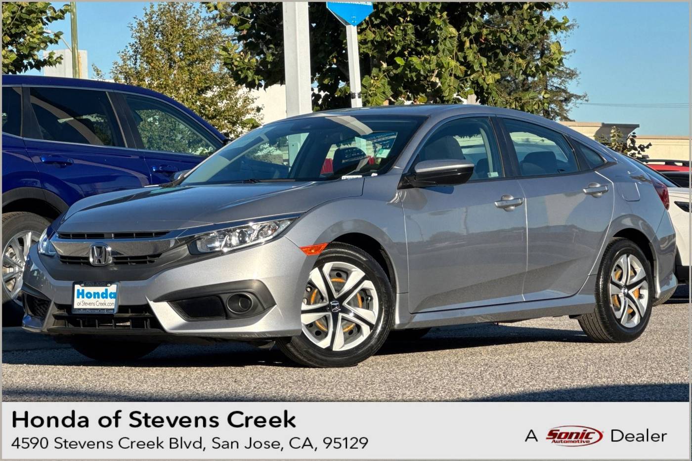 2018 Honda Civic LX — Sedan — 38,361 mi — Santa Clara, CA