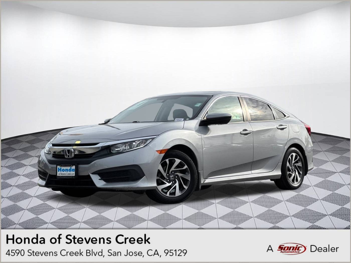 2016 Honda Civic EX — Sedan — 121,970 mi — Santa Clara, CA