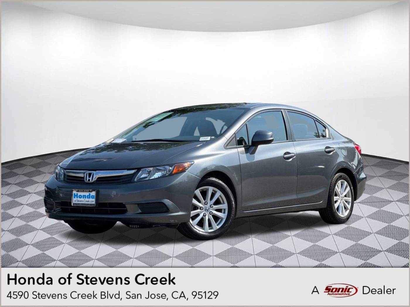 2012 Honda Civic EX — Sedan — 118,731 mi — Santa Clara, CA