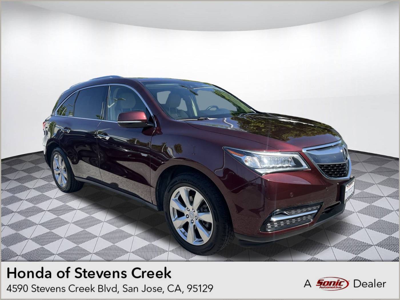 2016 Acura MDX Advance Package — SUV — 74,913 mi — Santa Clara, CA