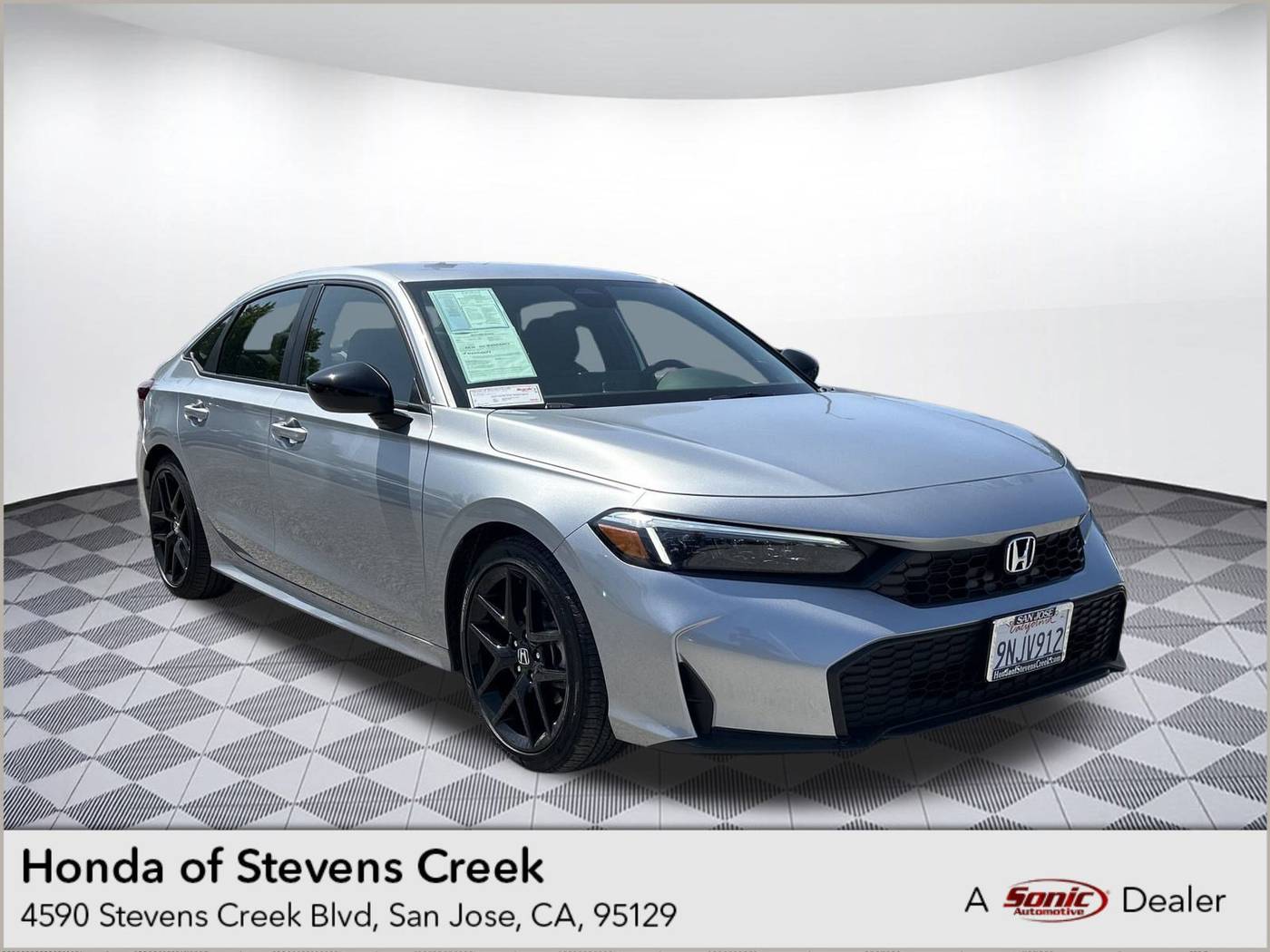 2025 Honda Civic Sport — Sedan — 2,524 mi — Santa Clara, CA