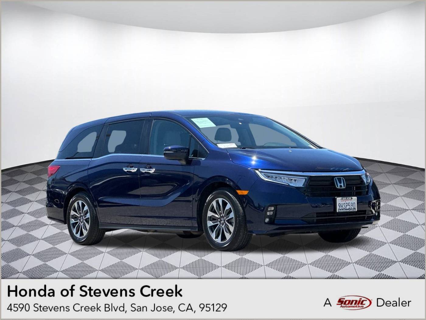 2023 Honda Odyssey EX-L — Minivan — 9,616 mi — Santa Clara, CA