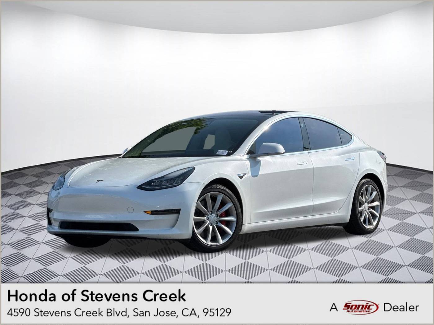 2019 Tesla Model 3 Long Range — Sedan — 100,595 mi — Santa Clara, CA