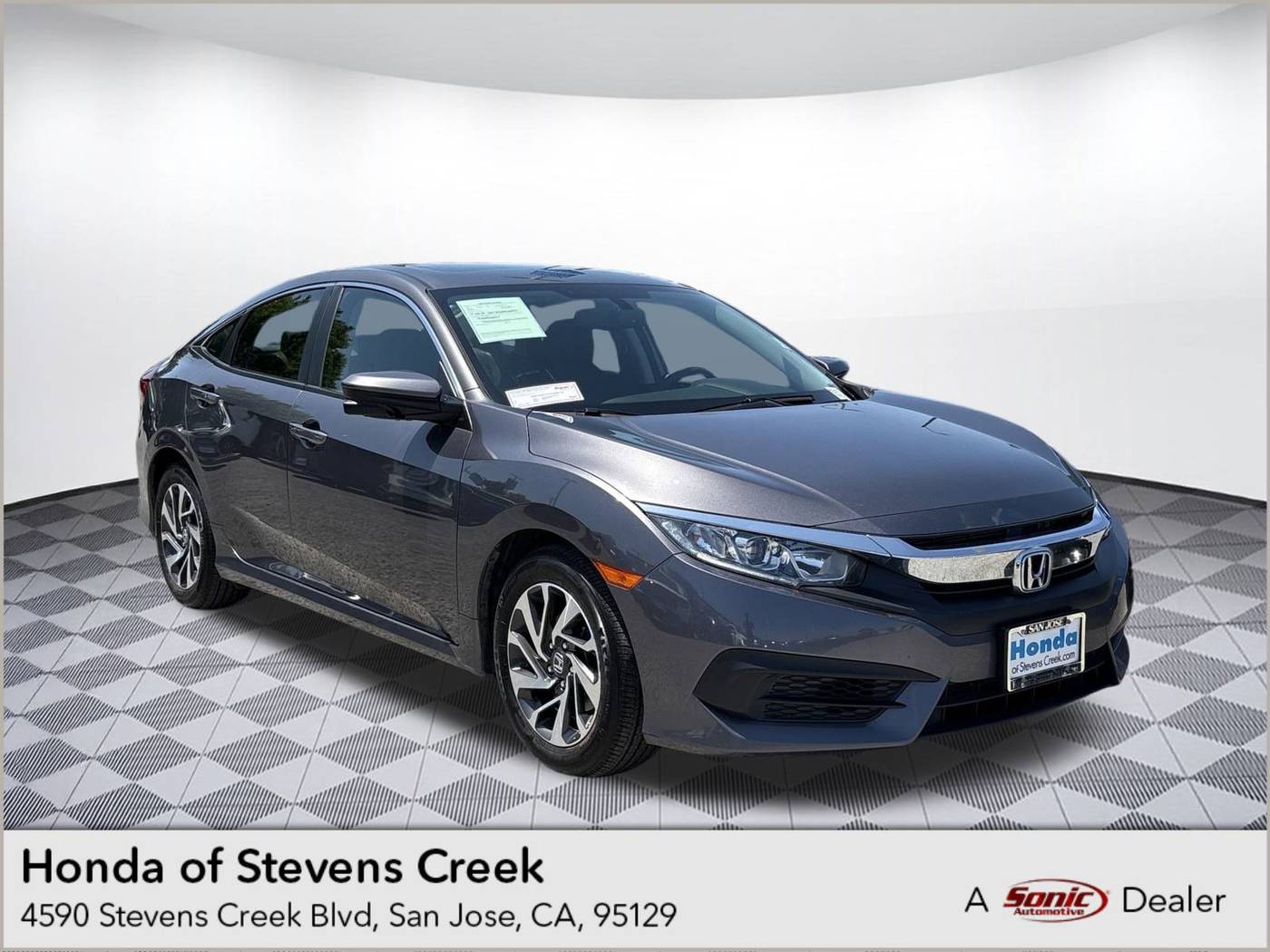 2016 Honda Civic EX — Sedan — 52,571 mi — Santa Clara, CA