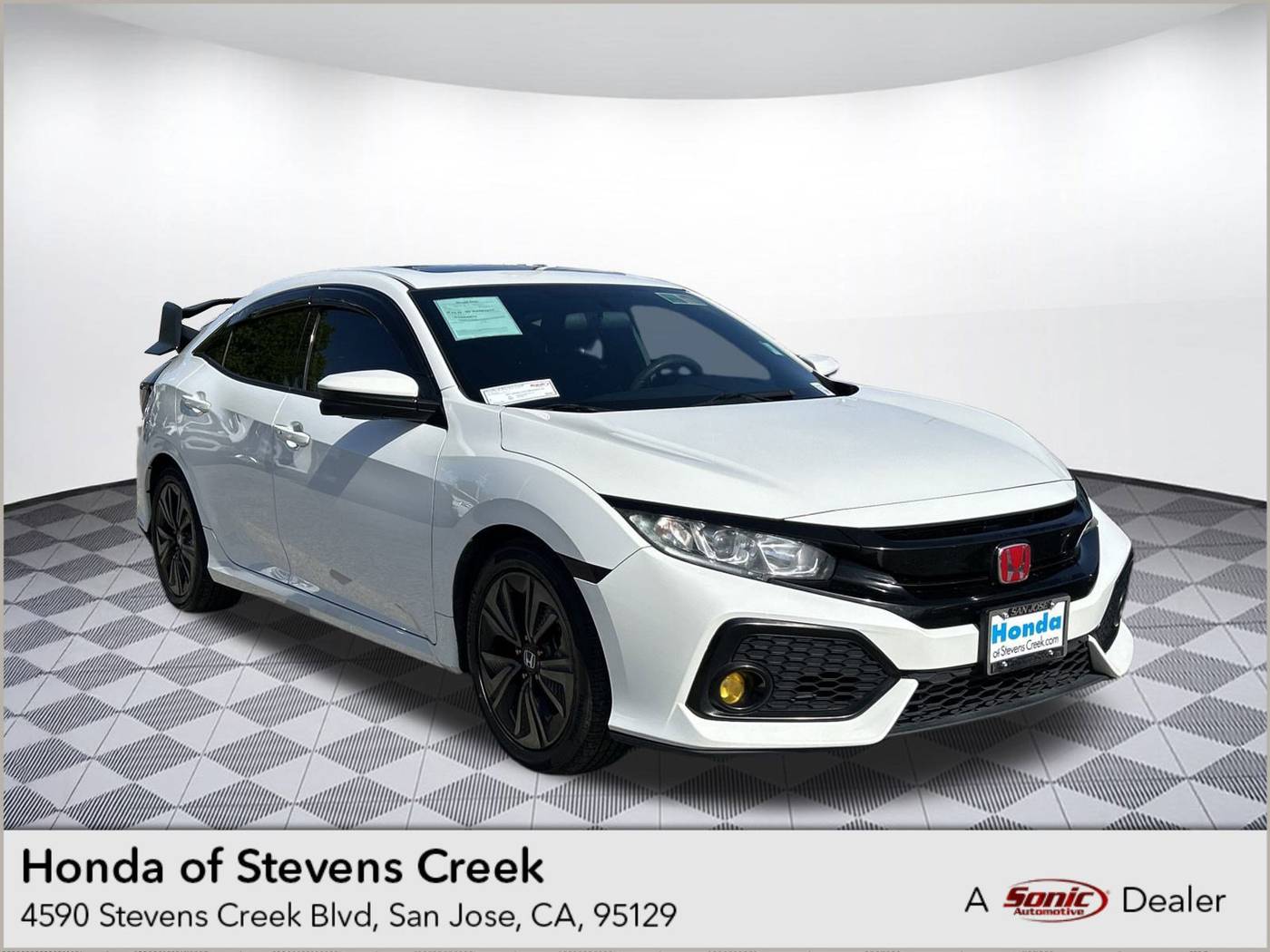 2017 Honda Civic EX — Hatchback — 122,592 mi — Santa Clara, CA