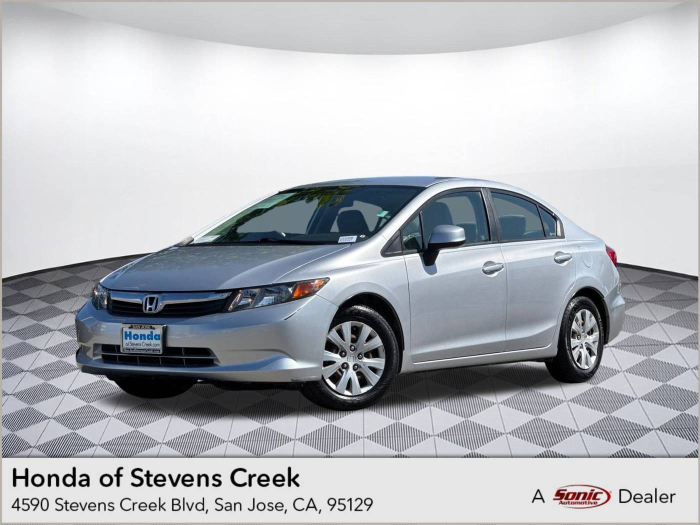 2012 Honda Civic LX — Sedan — 115,182 mi — Santa Clara, CA
