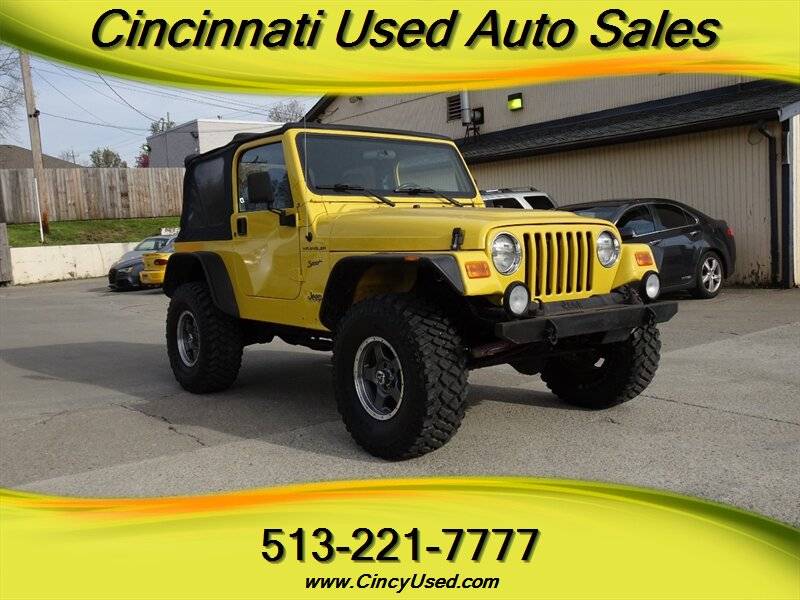 2002 Jeep Wrangler Sport — SUV — 69,950 mi — Cincinnati, OH