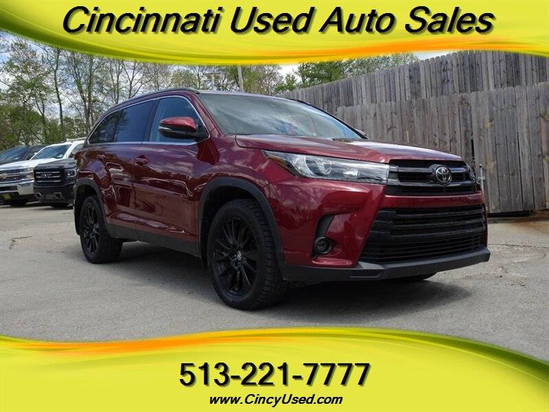 2019 Toyota Highlander SE V6 — SUV — 146,287 mi — Cincinnati, OH