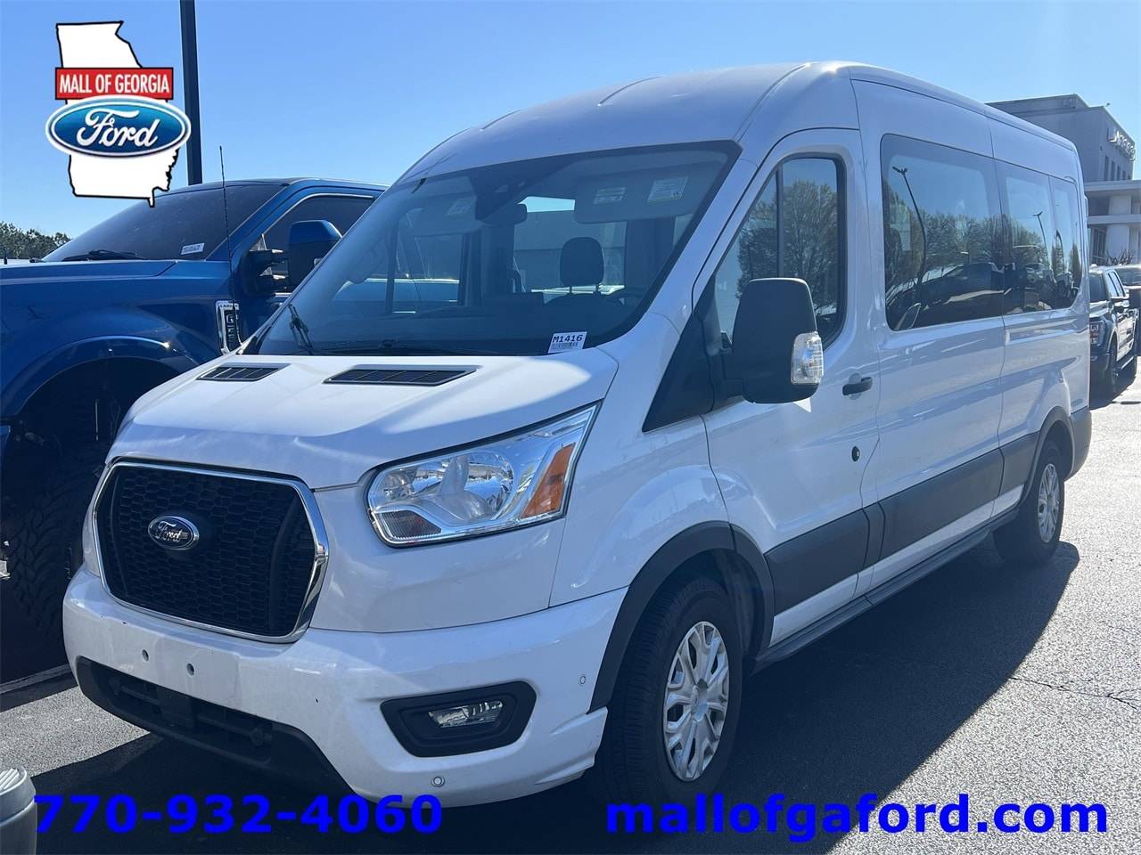 2022 Ford Transit Passenger Wagon T-350 XLT — Passenger Van — 63,452 mi — Buford, GA