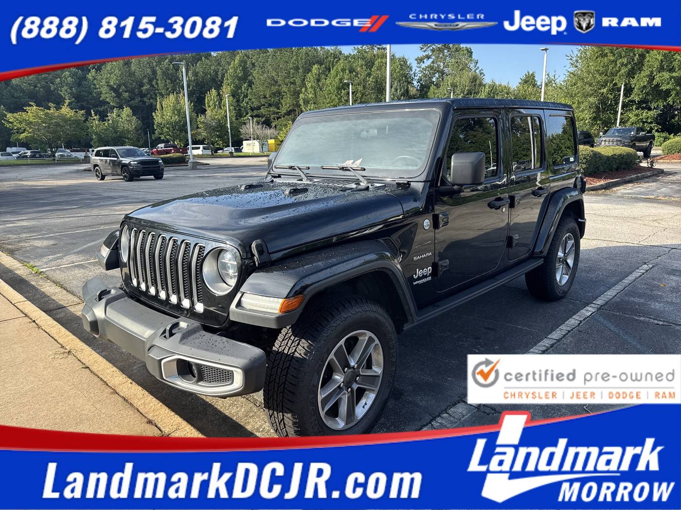 2019 Jeep Wrangler Sahara — SUV — 64,658 mi — Morrow, GA