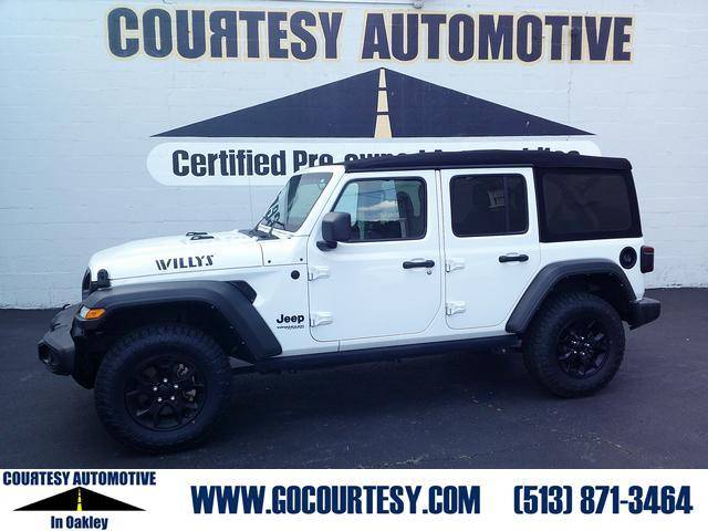 2021 Jeep Wrangler Willys — SUV — 51,986 mi — Cincinnati, OH