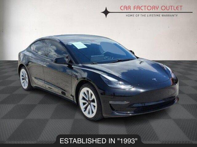 2021 Tesla Model 3 Long Range — Sedan — 54,811 mi — Lake Worth, FL