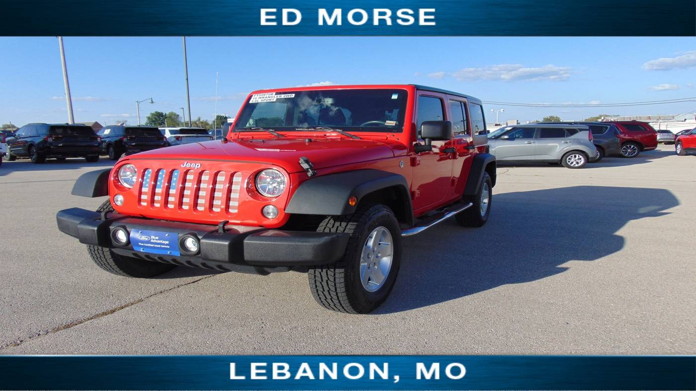 2016 Jeep Wrangler Sport — SUV — 123,584 mi — Lebanon, MO