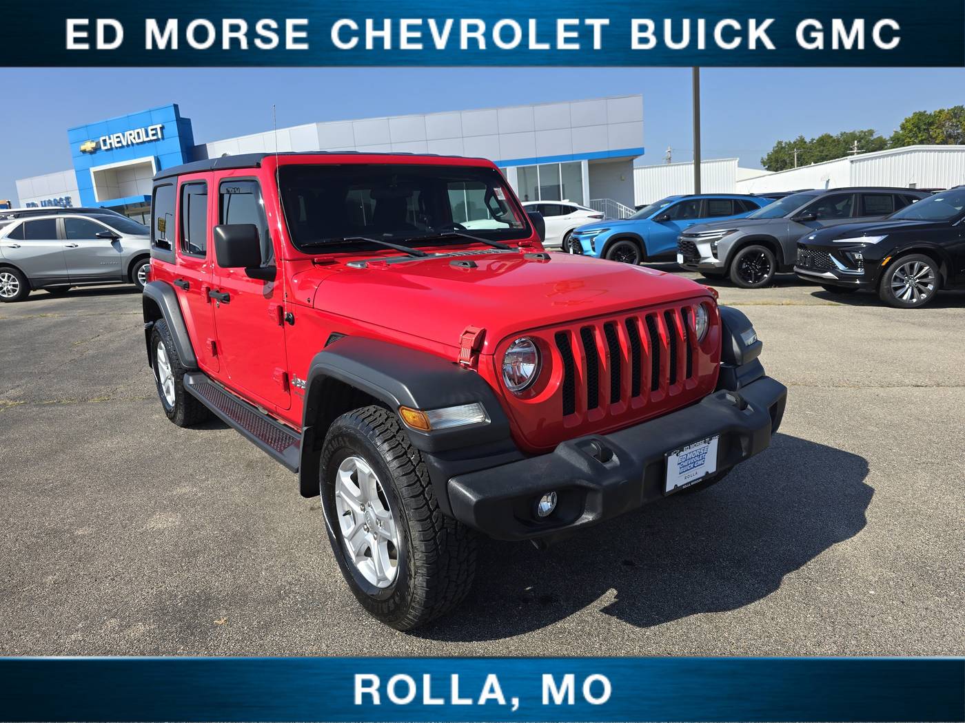 2018 Jeep Wrangler Sport S — SUV — 72,500 mi — Rolla, MO