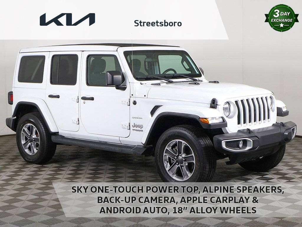 2021 Jeep Wrangler Sahara — SUV — 43,215 mi — Streetsboro, OH