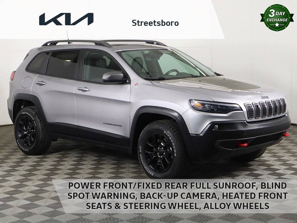 2021 Jeep Cherokee Trailhawk — SUV — 27,438 mi — Streetsboro, OH