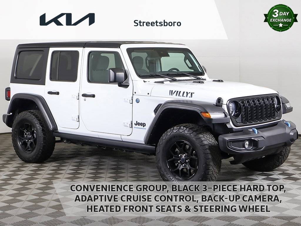 2024 Jeep Wrangler Willys — SUV — 32,886 mi — Streetsboro, OH