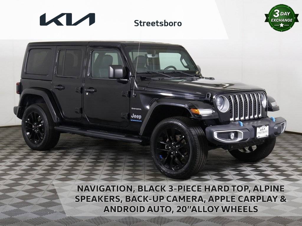 2023 Jeep Wrangler Sahara 4xe — SUV — 38,282 mi — Streetsboro, OH