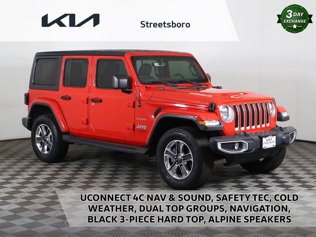 2020 Jeep Wrangler Sahara High Altitude — SUV — 63,706 mi — Streetsboro, OH