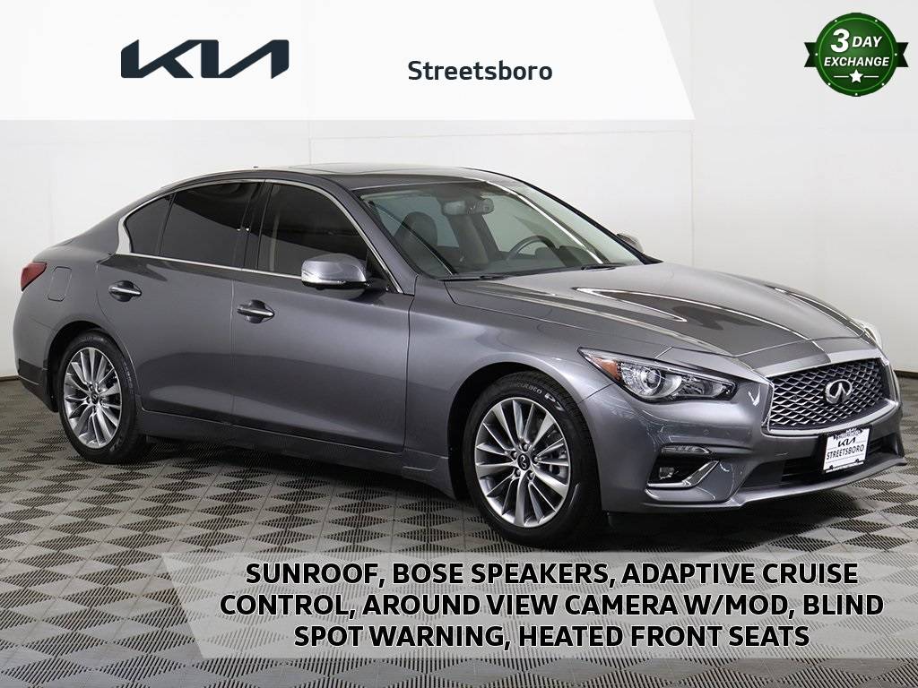 2022 INFINITI Q50 LUXE — Sedan — 27,150 mi — Streetsboro, OH