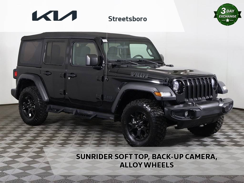 2021 Jeep Wrangler Willys Sport — SUV — 31,862 mi — Streetsboro, OH