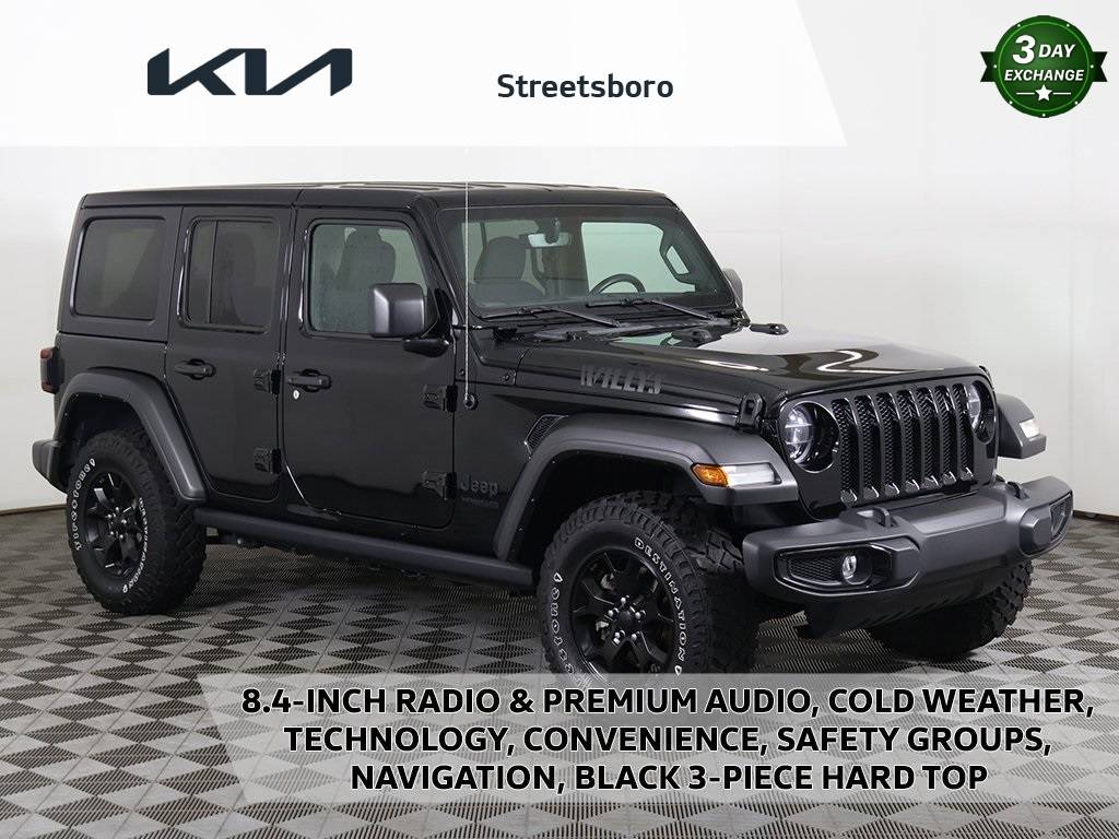 2022 Jeep Wrangler Willys — SUV — 37,936 mi — Streetsboro, OH