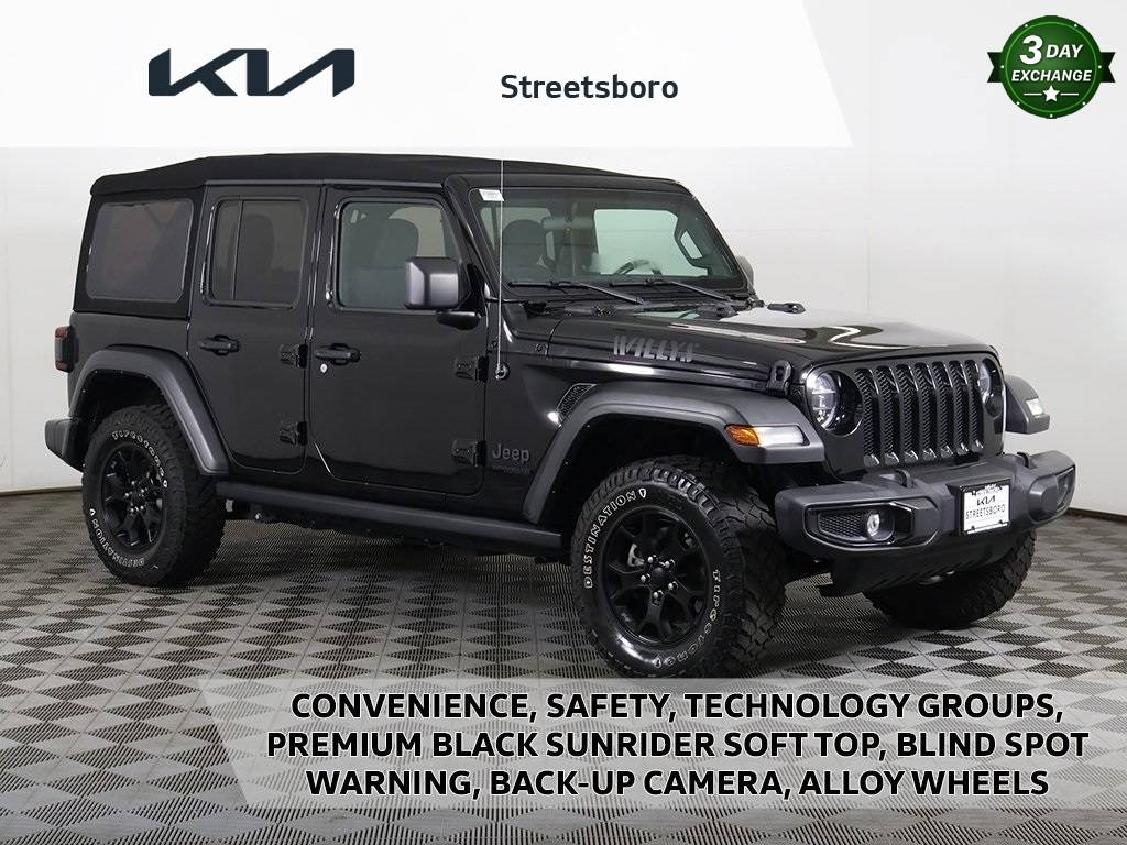 2021 Jeep Wrangler Willys — SUV — 28,657 mi — Streetsboro, OH
