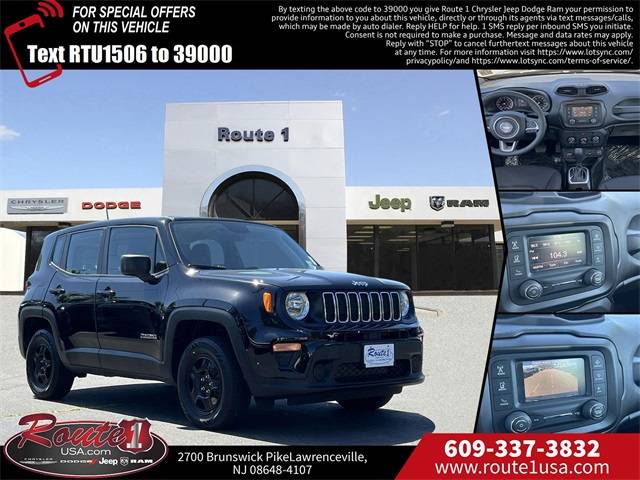 2019 Jeep Renegade Sport — SUV — 48,200 mi — Lawrenceville, NJ