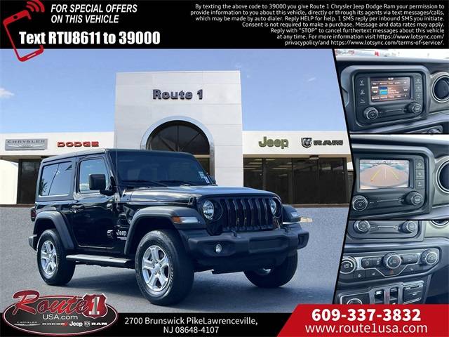 2020 Jeep Wrangler Sport S — SUV — 87,207 mi — Lawrenceville, NJ