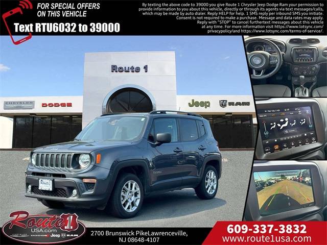 2022 Jeep Renegade Latitude — SUV — 59,554 mi — Lawrenceville, NJ
