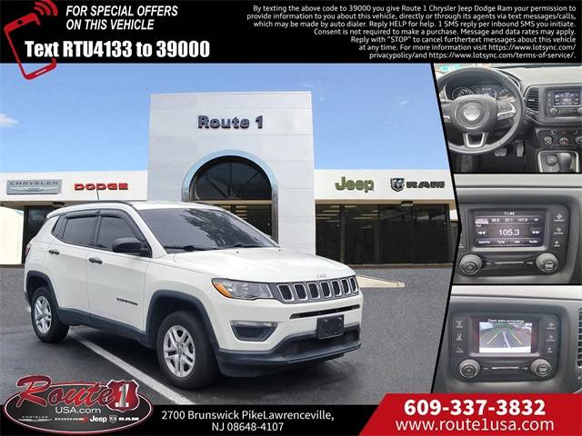 2018 Jeep Compass Sport — SUV — 47,524 mi — Lawrenceville, NJ