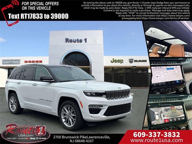 2022 Jeep Grand Cherokee Summit 4xe — SUV — 89 mi — Lawrenceville, NJ