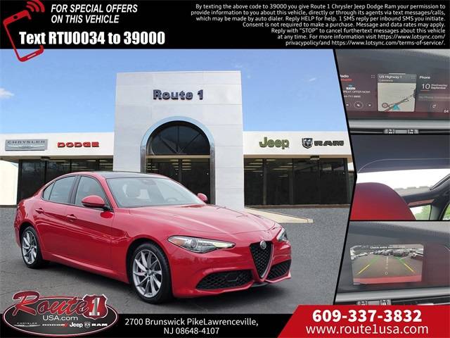 2022 Alfa Romeo Giulia Sprint — Sedan — 27,739 mi — Lawrenceville, NJ