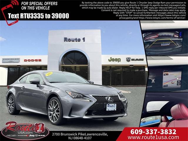 2015 Lexus RC RC 350 — Coupe — 104,434 mi — Lawrenceville, NJ